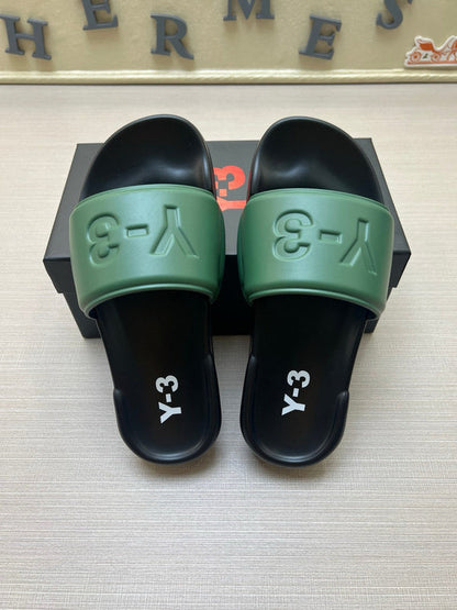 YYS1 Leather Slippers Size 38-45 Shoes with Box