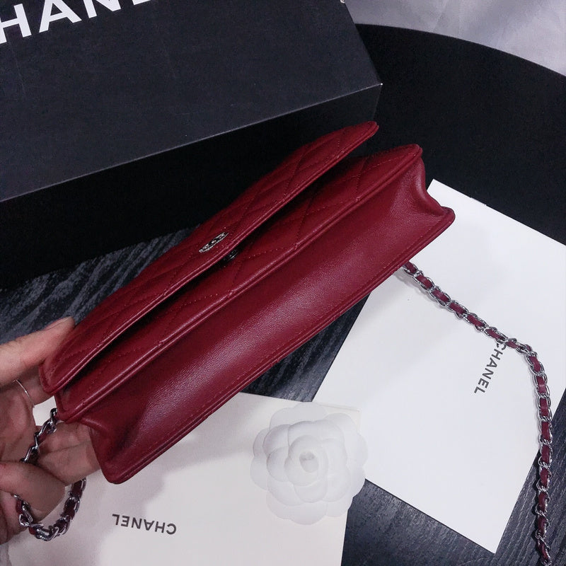 XCP017 Bag leather 19-13-4CM Bag silver logo  High Quality