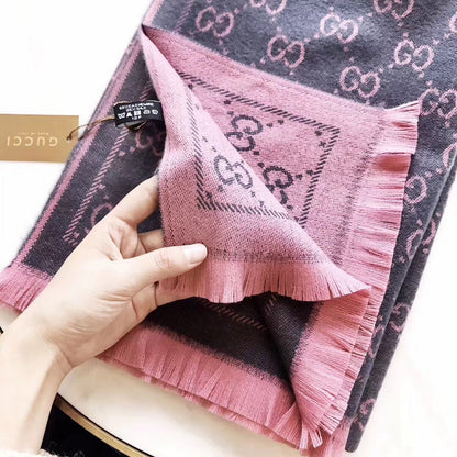 XGC7 cashmere blend 65-180CM Scarf