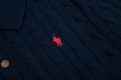 LFC5 New men's and women's spring and autumn collared sweaters, sweater base clothes