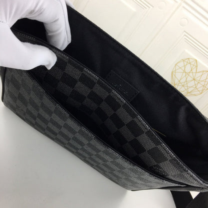 GLP45  Men Bag 27-23-8CM leather bag High Quality