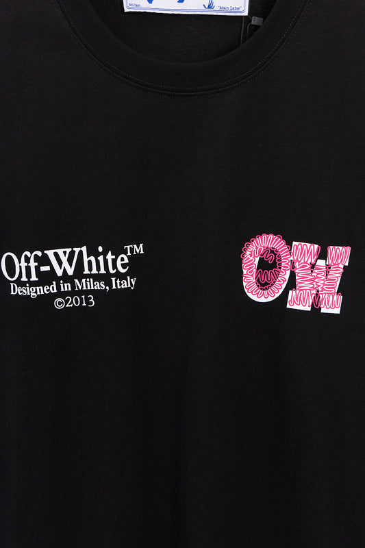 OFFC38   Men's and women's summer short-sleeved T-shirt Loose fit, normal ordering clothes