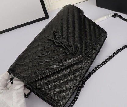 GYP4 Cowhide Women Bag 22.5x14x4cm Bags 5 Colors