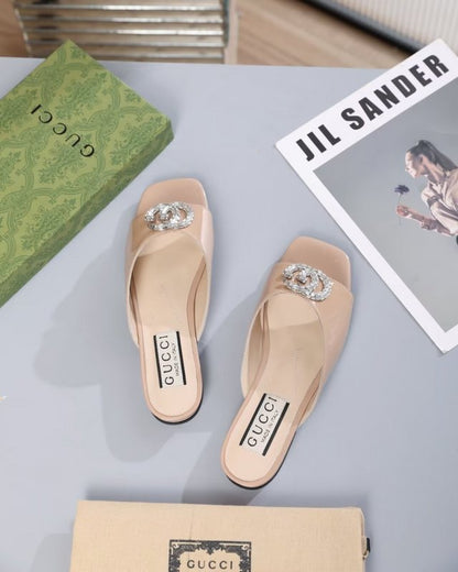 GGS5 Women Slipper Size 35-41 Shoes with box