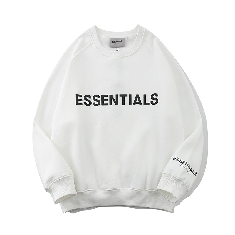 ESC21 New Men's and Women's Same Style Autumn/Winter Thin Velvet Hoodie Sweatshirt Clothing