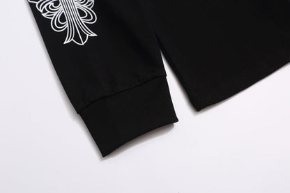 KLC23  New men's and women's pure cotton long sleeved casual clothes