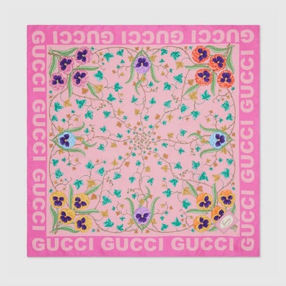 XGC31 Silk satin 90-90CM Scarf