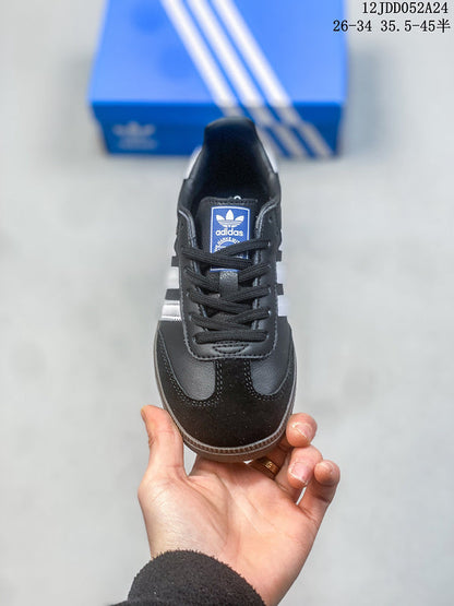 BAS17 Leather Kid 26-34 Man and women 36-45 shoes with box