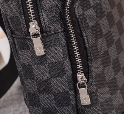 GLP99  Men Leather Bag 20-31-10CM shoulder bag