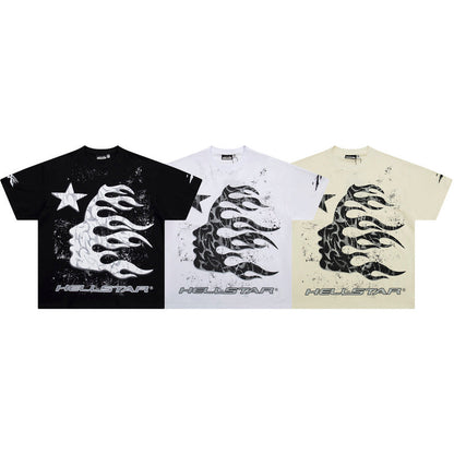 HEC3  Men's and women's summer short-sleeved T-shirt clothes