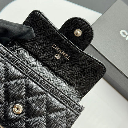 LCP34 Wallet Bag 11-7.5-2CM Leather bags with box