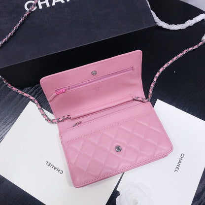 XCP017 Bag leather 19-13-4CM Bag silver logo  High Quality