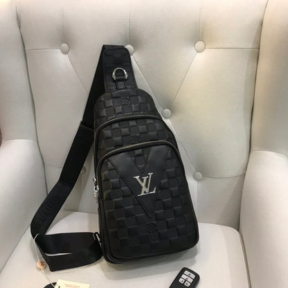GLP97 Men Leather Bag 28-20-6CM shoulder bag