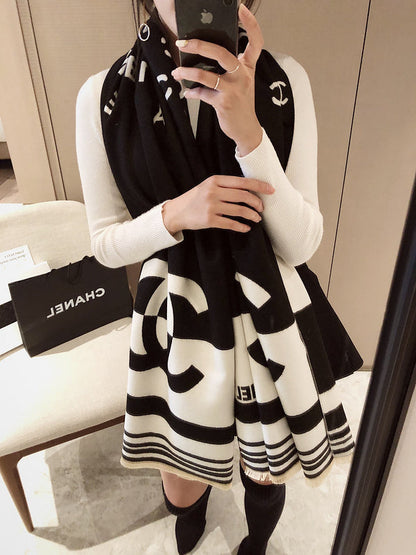 XCC14 cashmere blend 65-180CM Scarf