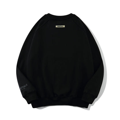 ESC21 New Men's and Women's Same Style Autumn/Winter Thin Velvet Hoodie Sweatshirt Clothing