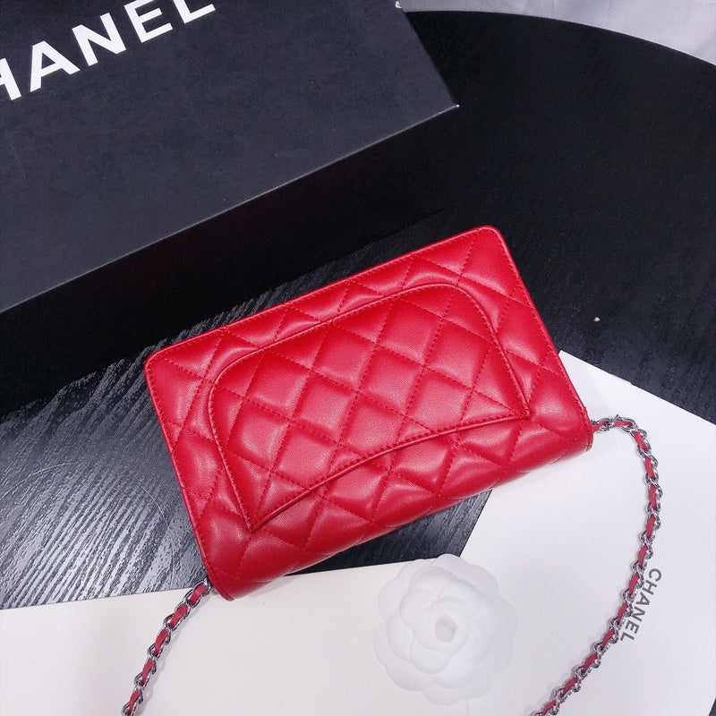 XCP017 Bag leather 19-13-4CM Bag silver logo  High Quality