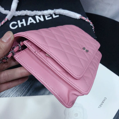 XCP017 Bag leather 19-13-4CM Bag silver logo  High Quality