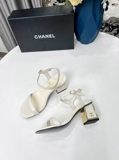 GCS1 Slippers Women 3.5CM 6.0CM shoes 35-41 With box