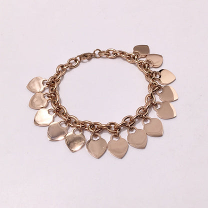 L155   Bracelet 316L steel plating gold Bangle Jewelry