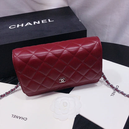 XCP017 Bag leather 19-13-4CM Bag silver logo  High Quality