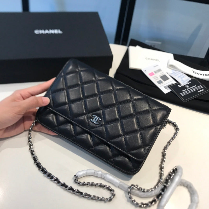 XCP017 Bag leather 19-13-4CM Bag silver logo  High Quality