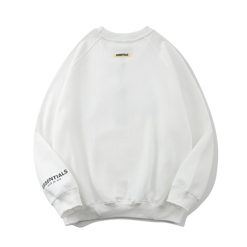 ESC21 New Men's and Women's Same Style Autumn/Winter Thin Velvet Hoodie Sweatshirt Clothing