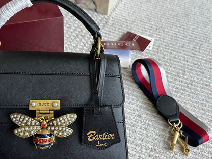 AGP5 Shoulder Bag 25-17CM Leather Bags With box