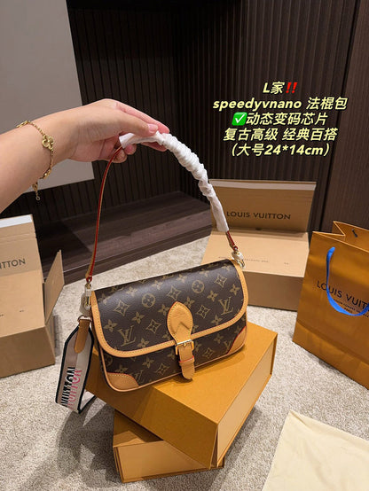 MLP02 Women's new fashion 24*14cm baguette bag