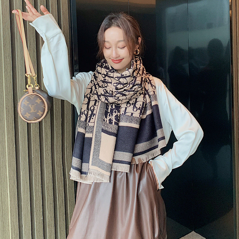 DSC1 Cashmere blend 65-180CM Scarf