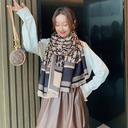 DSC1 Cashmere blend 65-180CM Scarf