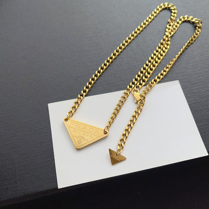 X660  Women's new fashion titanium steel necklace