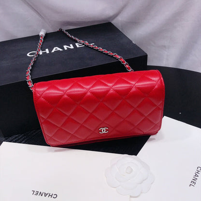 XCP017 Bag leather 19-13-4CM Bag silver logo  High Quality