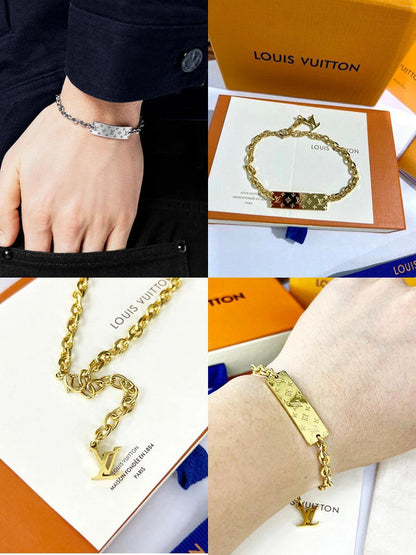 L168  Men's and women's titanium steel bracelet jewelry
