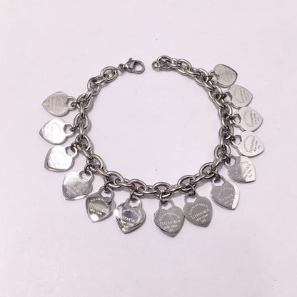 L155   Bracelet 316L steel plating gold Bangle Jewelry