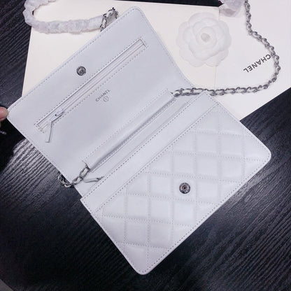 XCP017 Bag leather 19-13-4CM Bag silver logo  High Quality