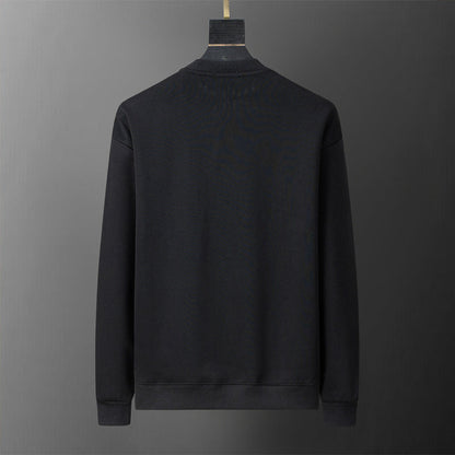 MOC037  New men's autumn and winter double-sided cotton new pullover hoodie clothing