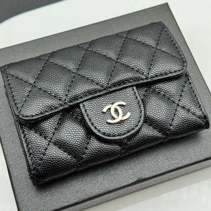 LCP34 Wallet Bag 11-7.5-2CM Leather bags with box