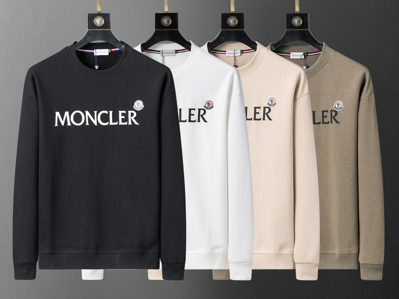 MOC035 New men's autumn and winter double-sided cotton new pullover hoodie clothing