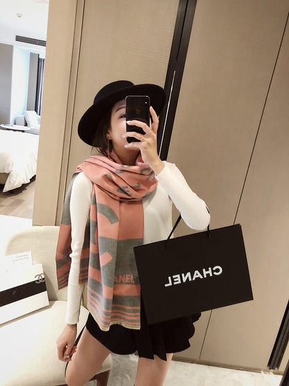XCC14 cashmere blend 65-180CM Scarf Can choose Box