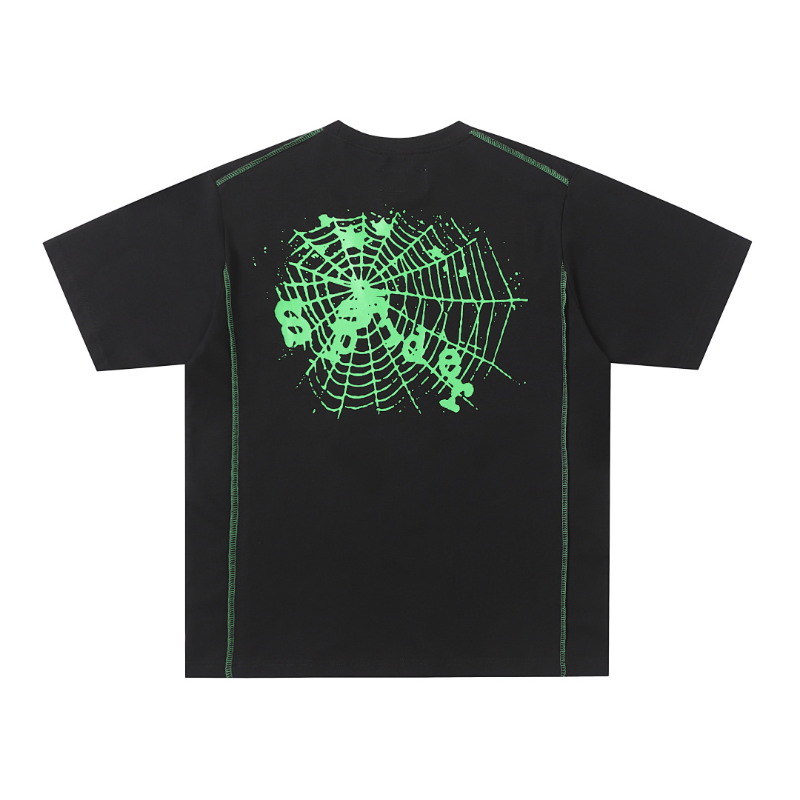 SPC18 New men's and women's summer pure cotton top T-shirt clothing
