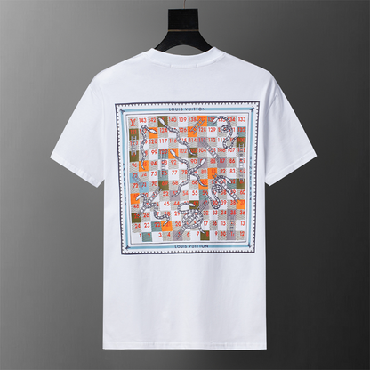LVC205 New men's summer pure cotton top and short sleeved clothing