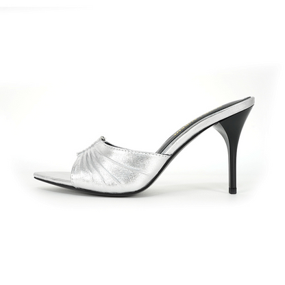 OYS10 Classic 6.5CM 9CM High heels 35-43 for women Leather shoes Box