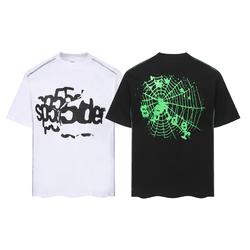 SPC18 New men's and women's summer pure cotton top T-shirt clothing
