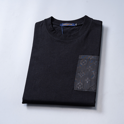 LVC206 New men's summer pure cotton top and short sleeved clothing