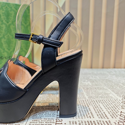 JHGS21 Slipper 12CM Heel Size 35-42 Shoes with box