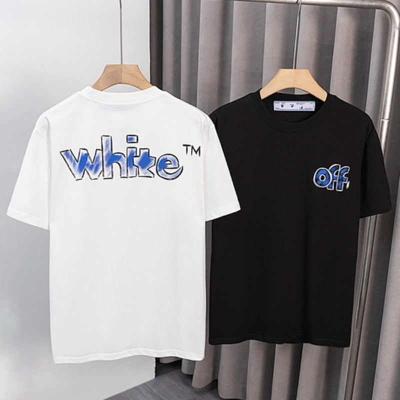 OFFC40 Men's and women's summer short-sleeved T-shirt Loose fit, normal ordering clothes