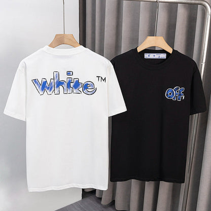 OFFC40 Men's and women's summer short-sleeved T-shirt Loose fit, normal ordering clothes