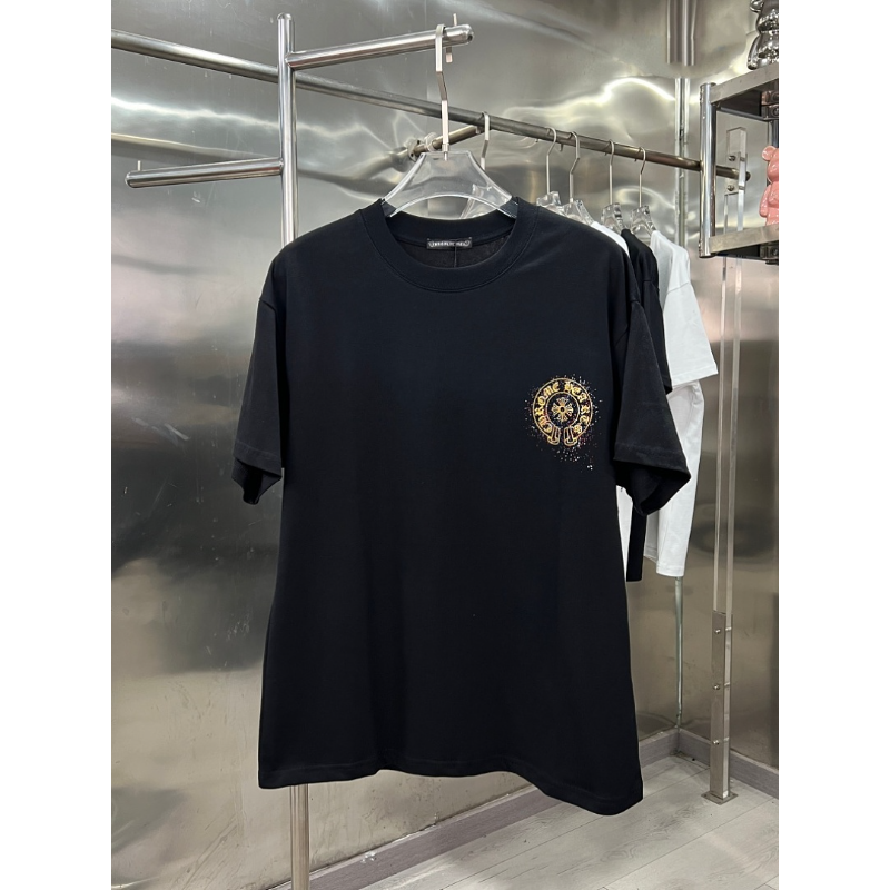 KLC32  New high-quality men's and women's summer pure cotton T-shirt short sleeved top clothing