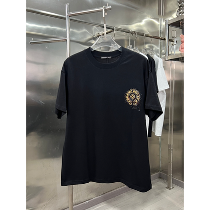 KLC32  New high-quality men's and women's summer pure cotton T-shirt short sleeved top clothing