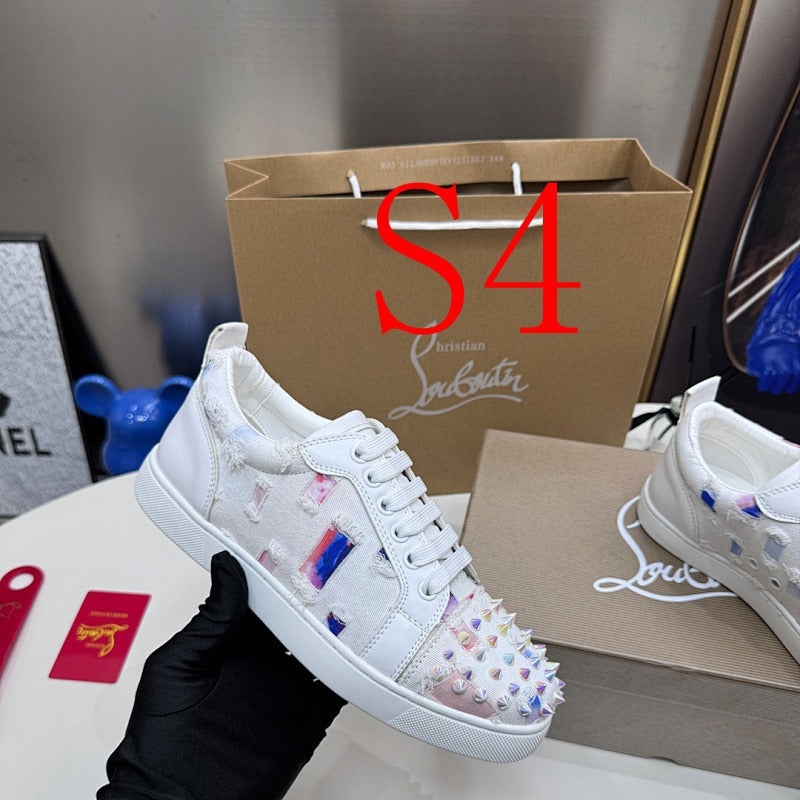 MCLS12 Women 35-40 and Men 40-45 Leather Shoes With Box